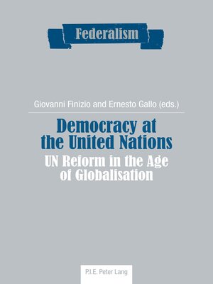 cover image of Democracy at the United Nations